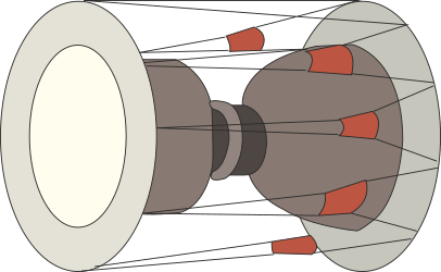 Light Bulb Diagram Clipart - Creative Energy Illustration