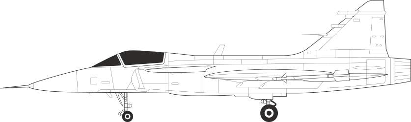 Fighter Jet Clipart: Dynamic Jet Illustration for Creative Projects