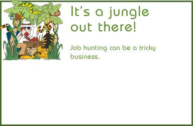 Borders and Business Clipart - Jungle Birthday Invitation Template
