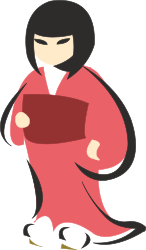 Red Robe Man Holding Red Envelope Clipart - Vibrant and Engaging Visuals