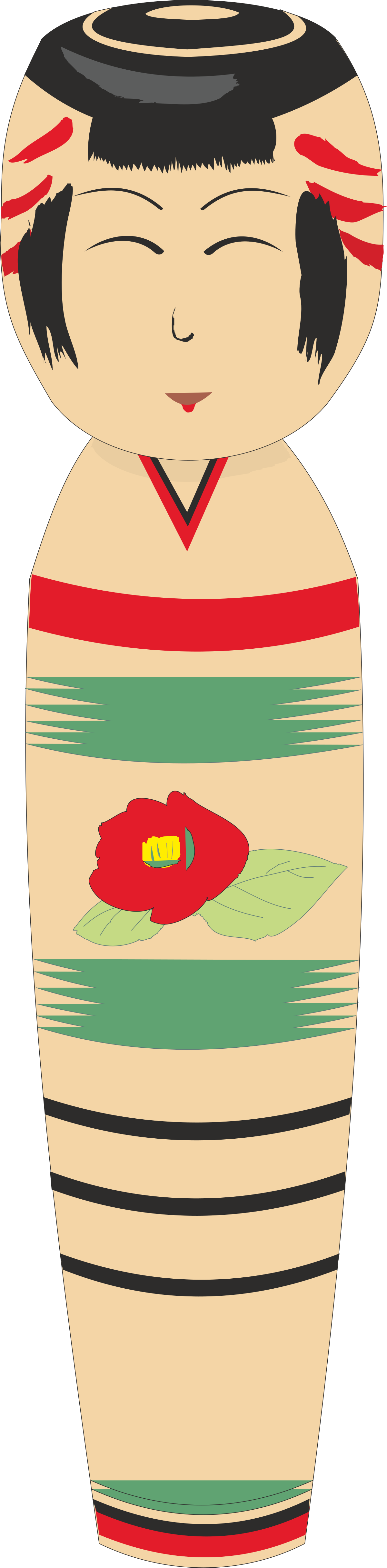 Native Woman with Hat and Red Flower Clipart for Unique Designs