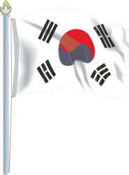 Flag with a Ball on Top - Versatile Clipart for Your Projects