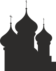 Church with Cross Clipart - Stunning Architectural Symbol