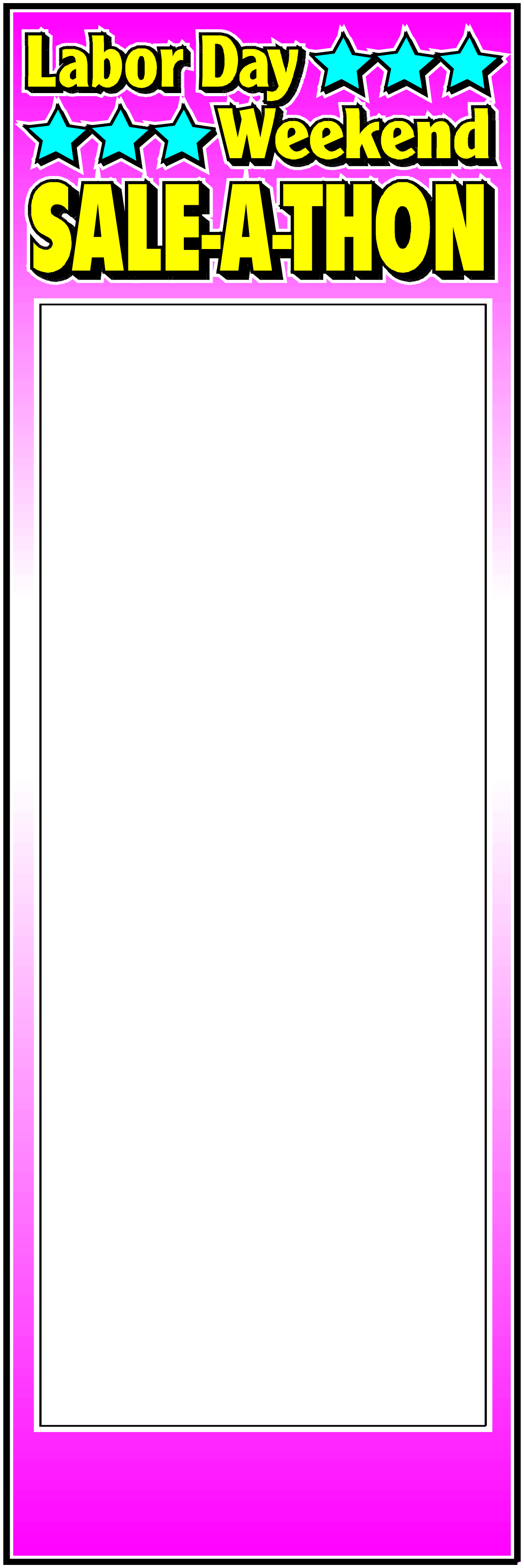 Blank Business Card Clipart: 'My Name is Salon' Elegant Design