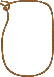 Rope Borders and Frames Clipart - Blank Area for Customization