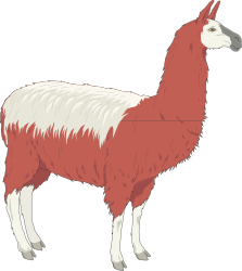 Lively Llama Clipart: Fun and Playful Llama Illustrations