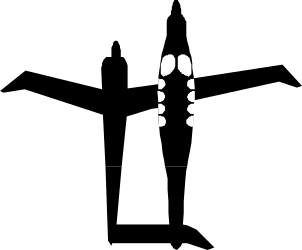 Black and White Shoes Clipart - Classic Footwear Illustration
