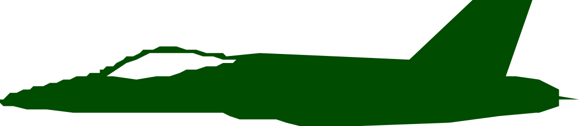 Green Airplane with White Tail Clipart - Perfect for Travel Themes