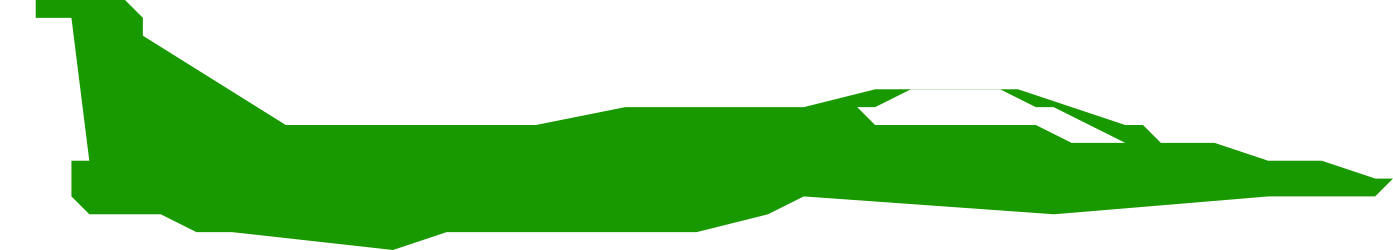 Green Dog Clipart with White Outline - Playful and Unique Animal Illustration