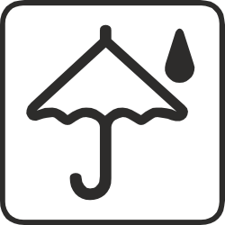 Umbrella Icon Clipart - Versatile Symbol for Weather and Safety