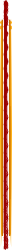 Red and Yellow Flag with White Stripe Clipart - Vibrant Borders and Bars Design