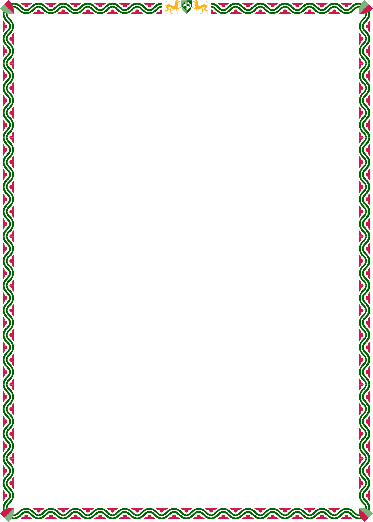 Christmas Frame Clipart: Festive Red and Green Borders & Frames
