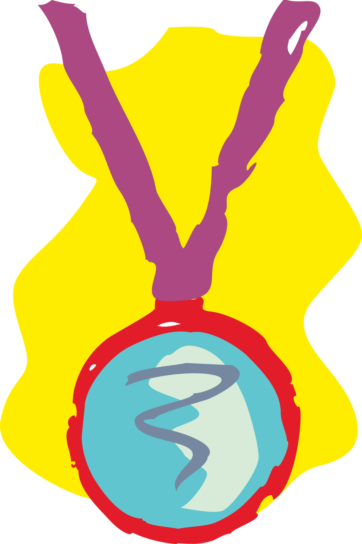 Medal with Ribbon Clipart: Celebrate Success with Stylish Awards