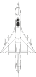 Jet Outline Clipart - Black and White Jet Illustration