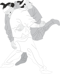 Couple Dancing in the Air - Whimsical Clipart for Joyful Creations