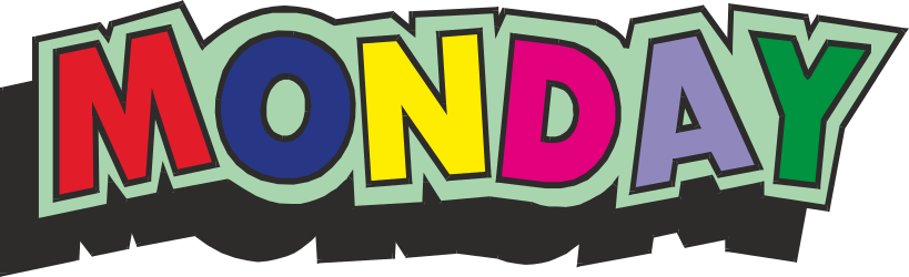 Monday Logo Clipart for Creative Projects
