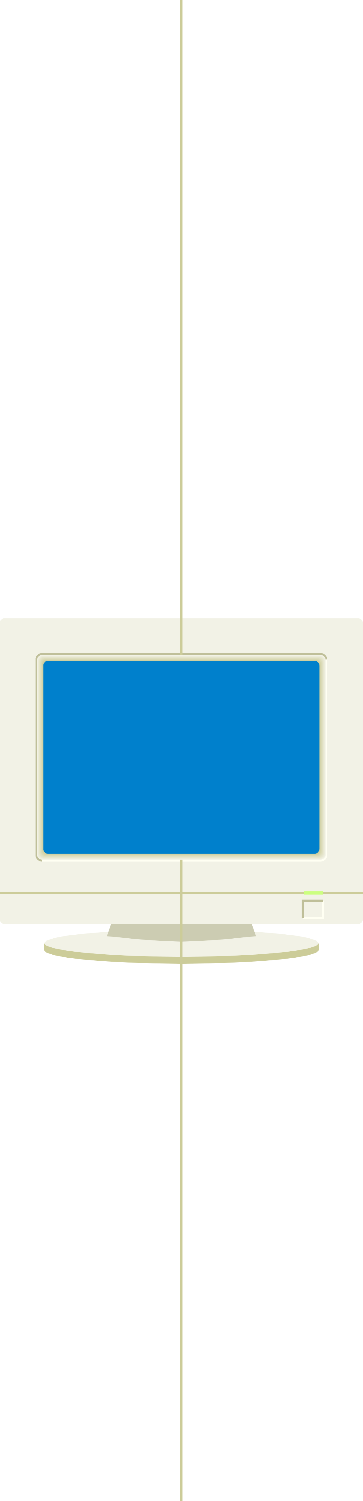 Borders and Miscellaneous Computer Clipart - Blue and White Monitor Chart Design
