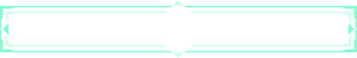 Green Frame Borders and Bars - Clipart with Black Background