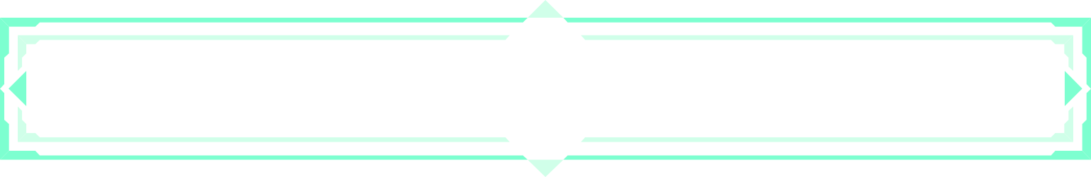 Green Frame Borders and Bars - Clipart with Black Background