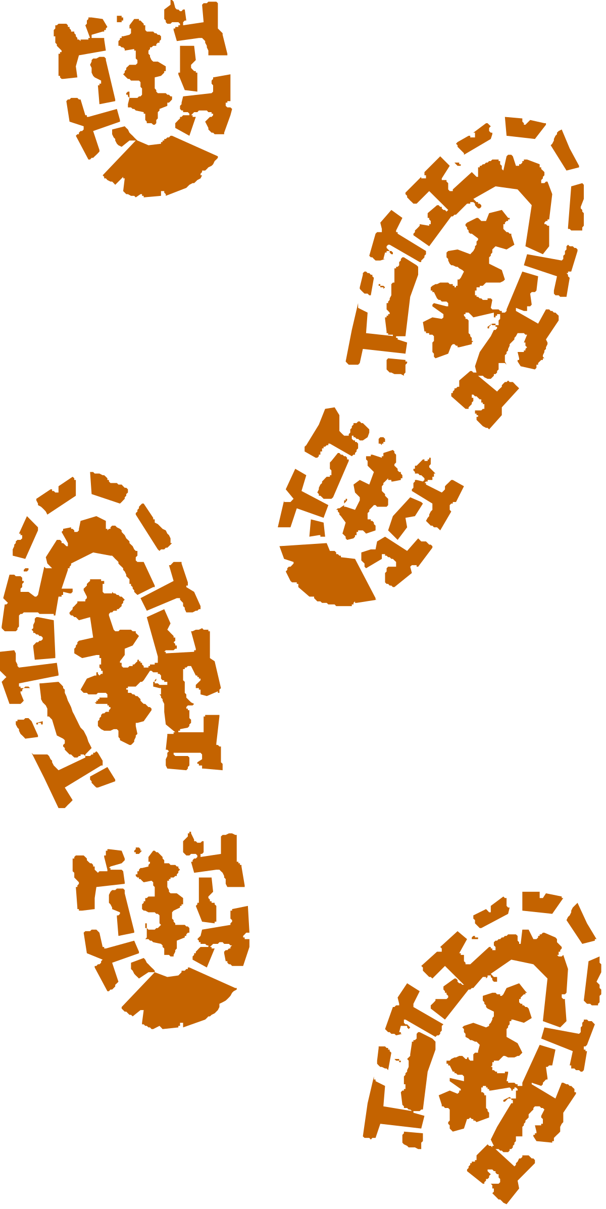 Dog Clipart Set: Four Unique Shapes for Creative Projects