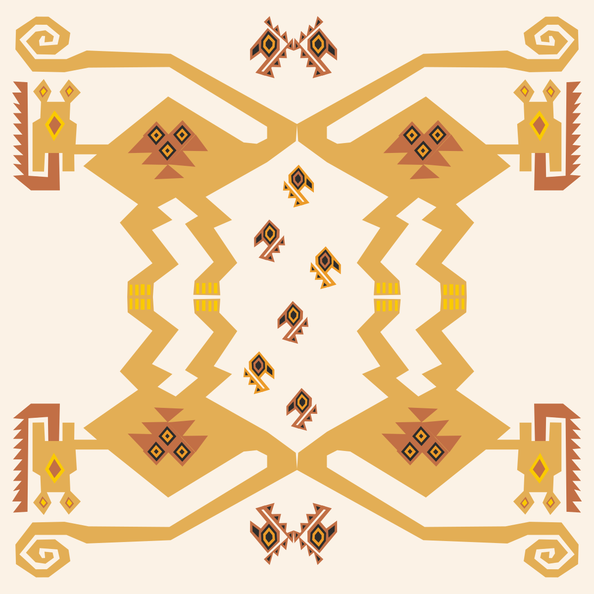 Geometric Pattern Clipart - Vibrant, Modern Designs for Every Project