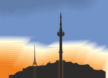 Silhouette Tower Clipart for Creative Projects