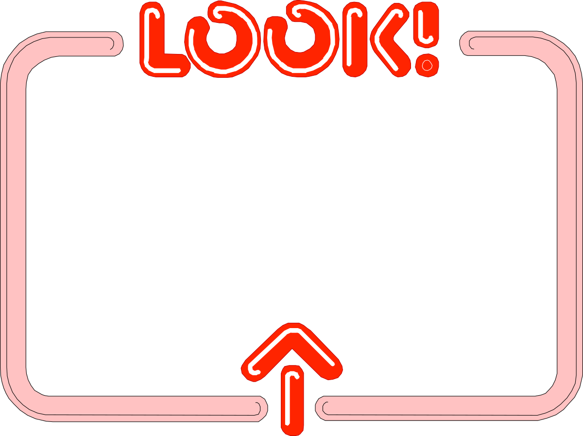 Red Lock Icon Clipart - Bold Neon Design for Security Themes
