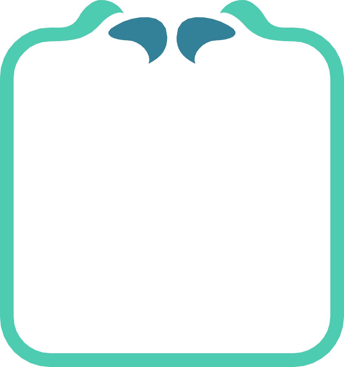 Elegant Birds Square Icon Clipart - Beautiful Borders and Frames