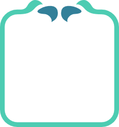 Elegant Birds Square Icon Clipart - Beautiful Borders and Frames
