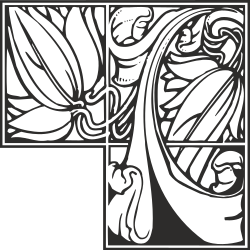 BORDERS,PLANTS,NOUV_UR clipart