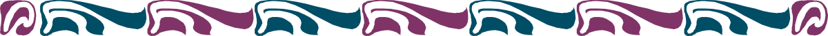 Abstract Black and Purple Pattern Borders  Stylish Clipart for Creative Projects