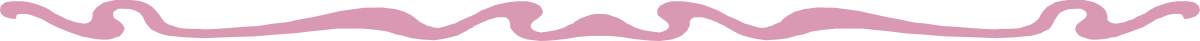 Pink Wave Pattern on Black Background - Stylish Clipart Borders & Bars