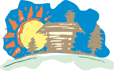 Cheerful Sun and Clouds Clipart for Brightening Any Design