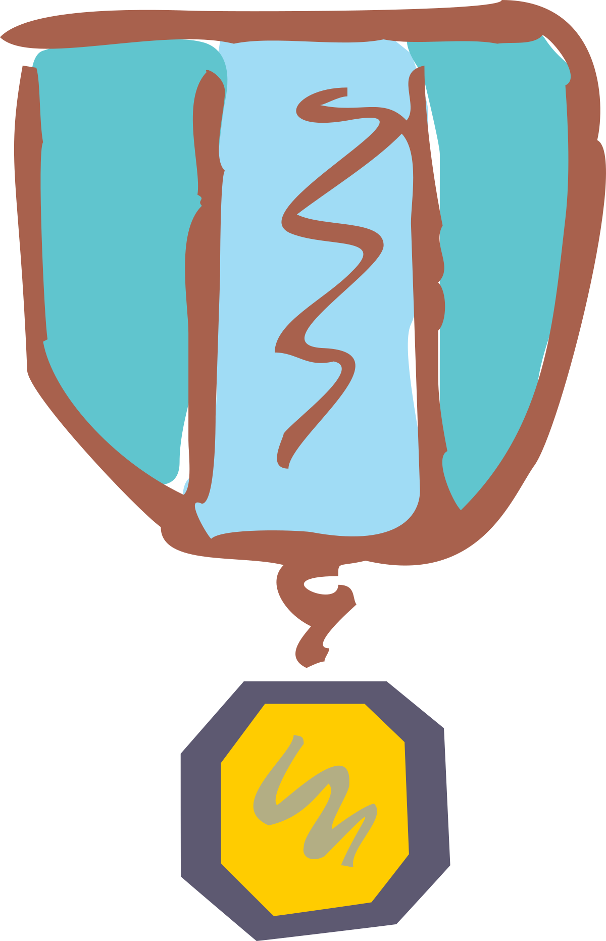 Cup with Medal Clipart: Celebration and Achievement