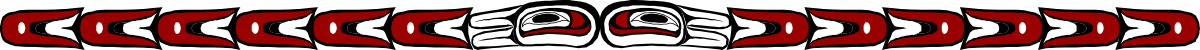 Abstract Red and White Borders and Bars Clipart Design