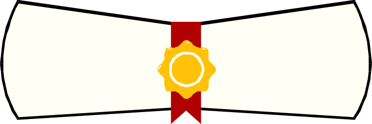 Bright Red and White Light with Yellow Glow Clipart