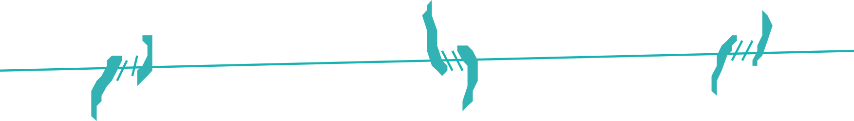 Sound Wave Blue Line Clipart: Borders & Bars for Creative Design