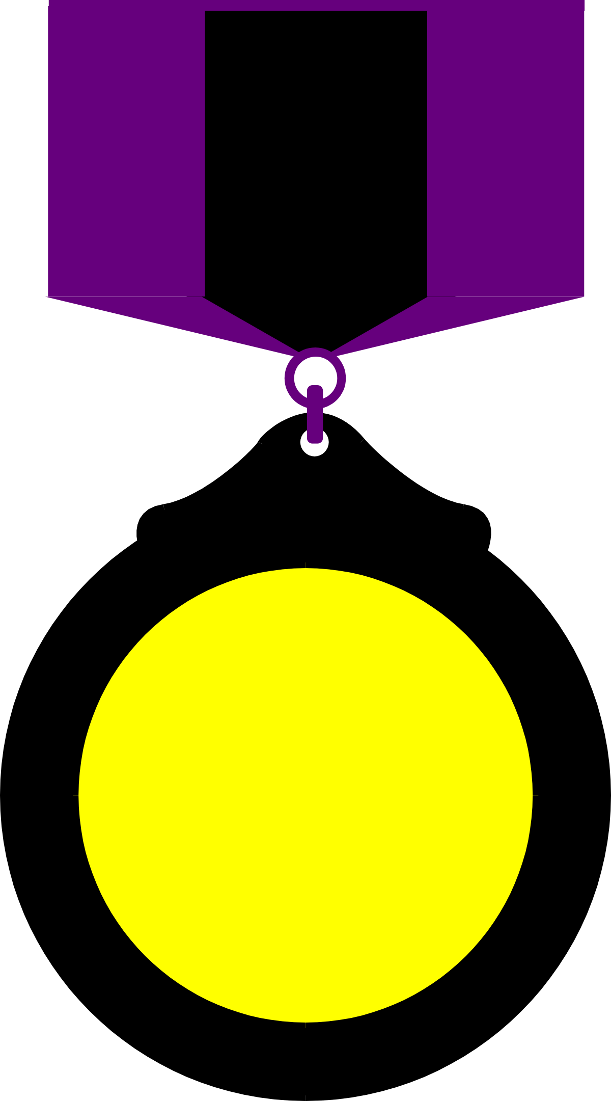 a purple and yellow circle with a yellow circle clip art png transparent Purple and Yellow Circle Clipart - Vibrant Circular Design