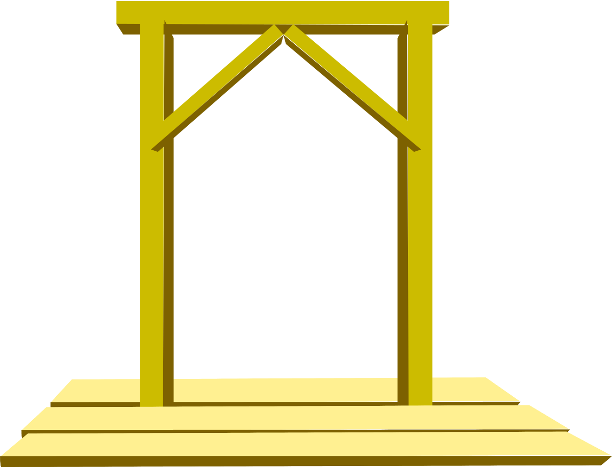 Wooden Gazebo with Roof Clipart