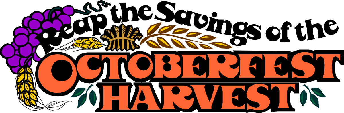 October Harvest Festival Logo Clipart - Celebrate Autumn's Bounty