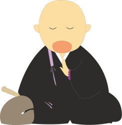 Man in Suit and Tie Sitting on Ground Clipart - Elegant Business Illustration
