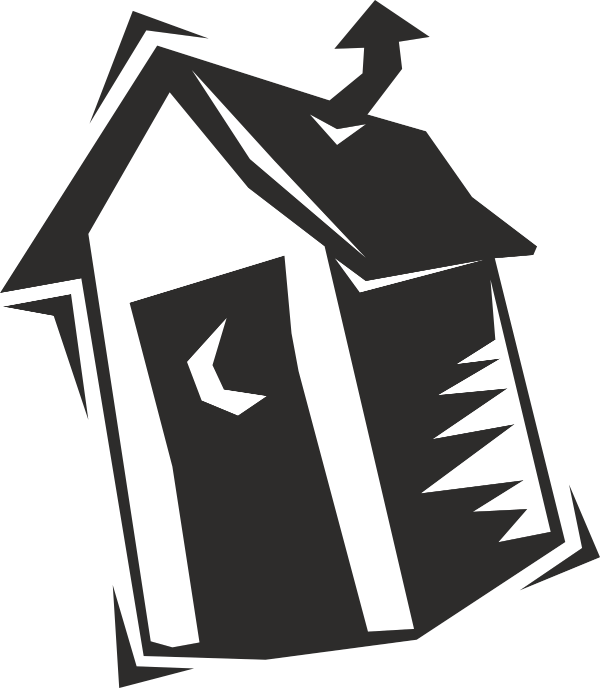 a house with a chimney and chimney cap clip art png transparent Charming House with Chimney and Cap Clipart