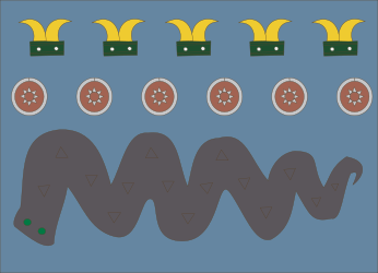 Five Unique Colorful Shapes for Creative Projects