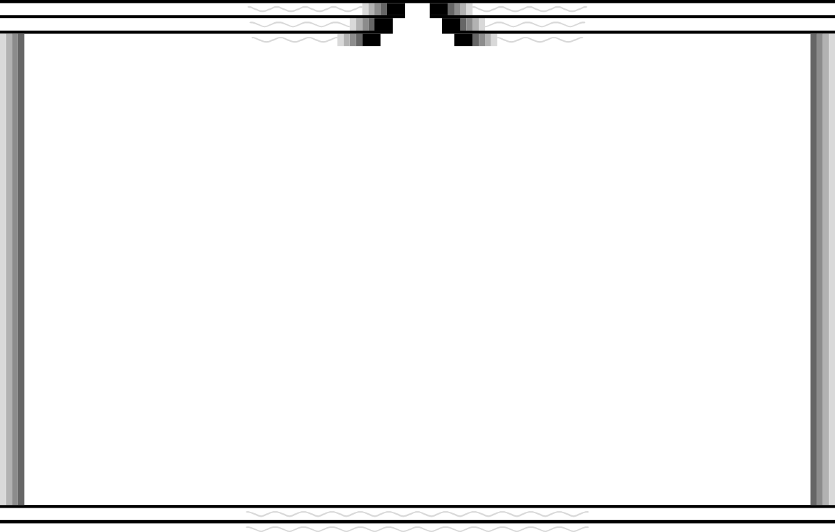 Black and White Pixel Borders Clipart Collection