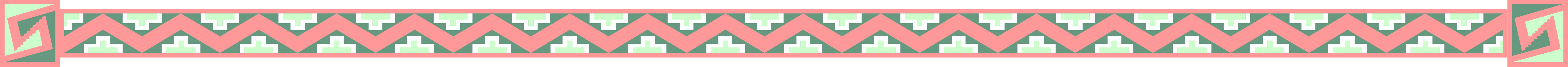 Pink and Green Striped Pattern Clipart - Vibrant Borders and Bars Design
