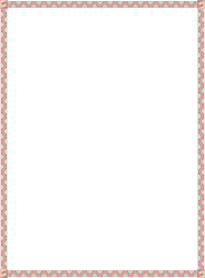 Red Border Square Frame Clipart for Creative Designs