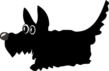 Black and White Cat on Black Background Clipart - Perfect for Versatile Designs