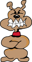 Cartoon Bear with Big Mouth Clipart: Fun and Playful Graphics
