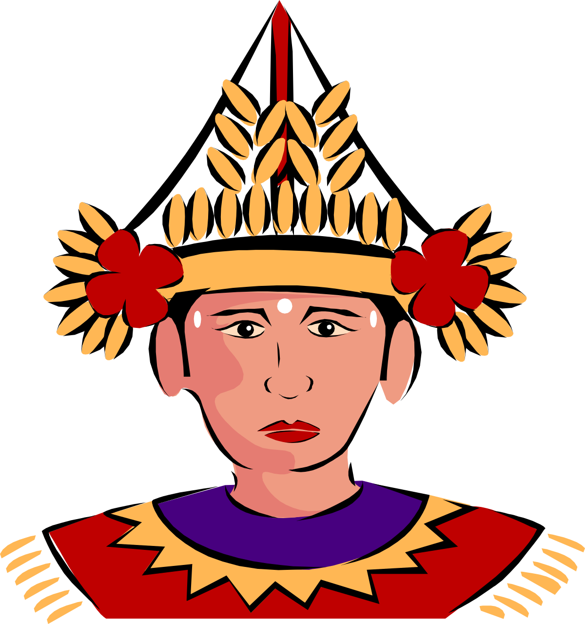 Crown Cartoon Woman Clipart - Royal and Fun Illustrations