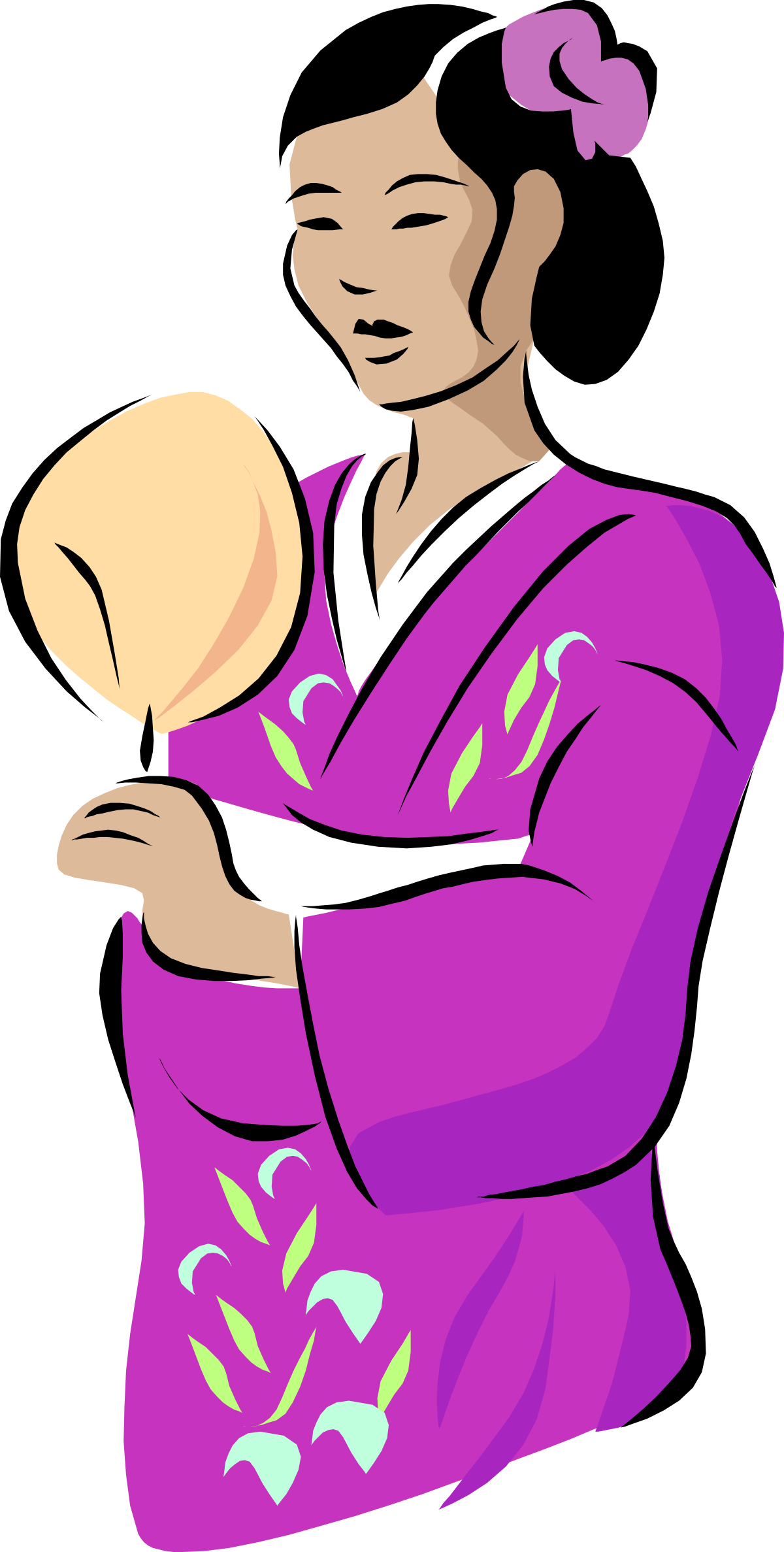 a woman holding a baby in her arms clip art png transparent Woman Holding Baby Clipart - Tender Moments in SVG